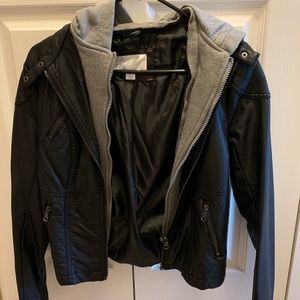 Pleather jacket
